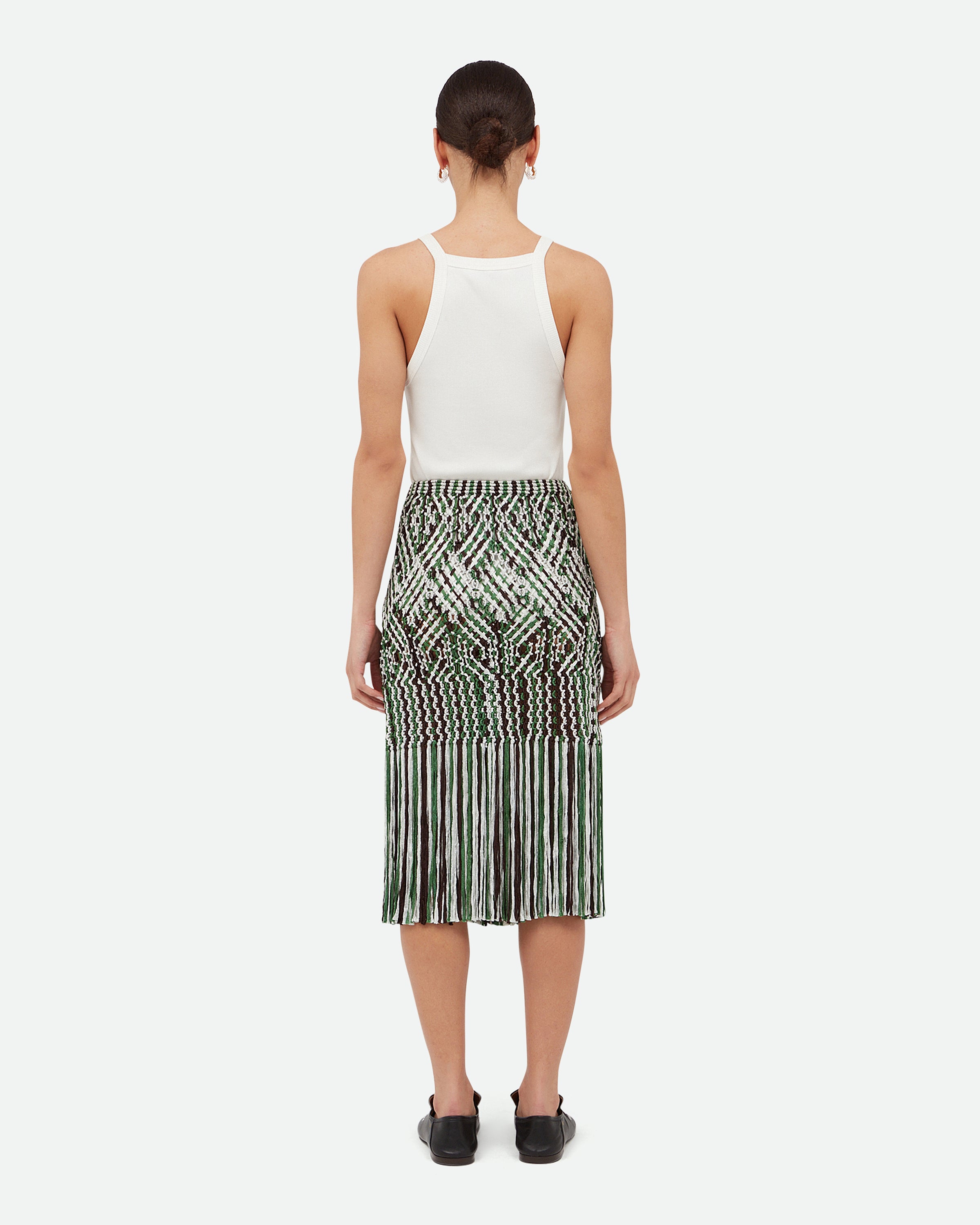 Java Macrame Skirt Skirts Wales Bonner